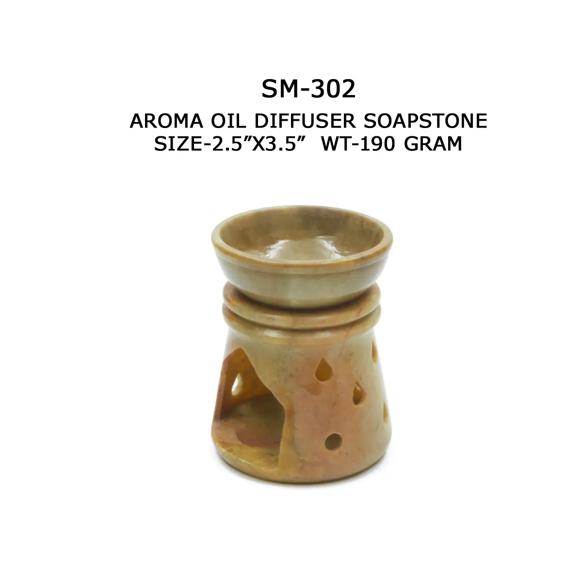 AROMA OIL DIFFUSER SOAPSTONE